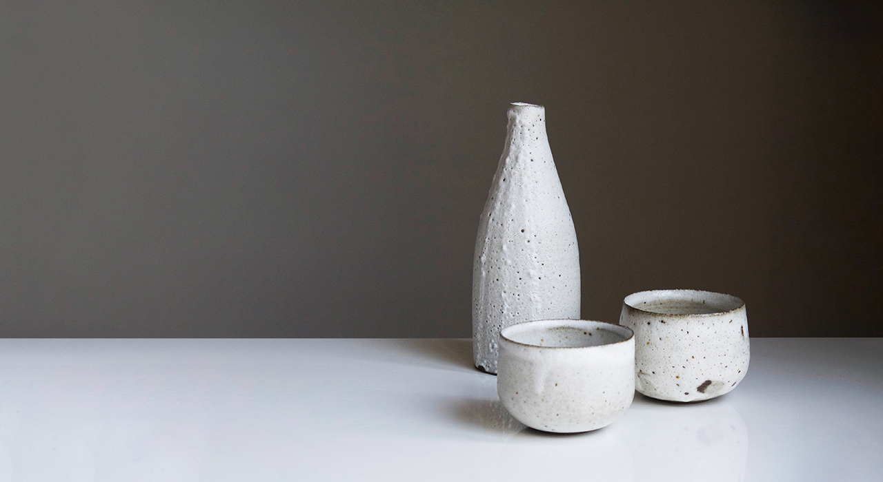 徳利と2つのお猪口